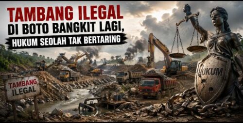Tiga Excavator Disita, Tapi Tambang di Lumbang Jalan Terus: Siapa Bermain?