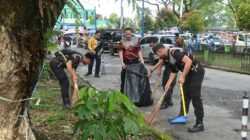 Sinergi TNI-Polri dan Masyarakat Peringati HUT ke-80 TNI AU, Lanud Sjamsudin Noor Gelar Karya Bakti di Pasar Ulin Raya Banjarbaru