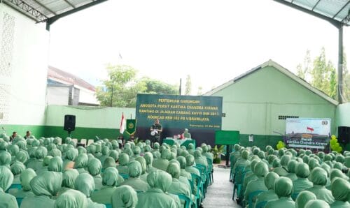 Perkuat Soliditas Dalam Mendukung Tugas Suami Sebagai Prajurit, Persit Kodim Bojonegoro Gelar Pertemuan Gabungan