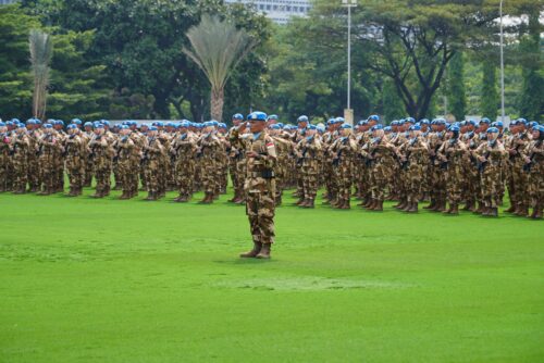 Panglima TNI Pimpin Upacara Pemberangkatan Satgas TNI Konga UNIFIL TA 2026