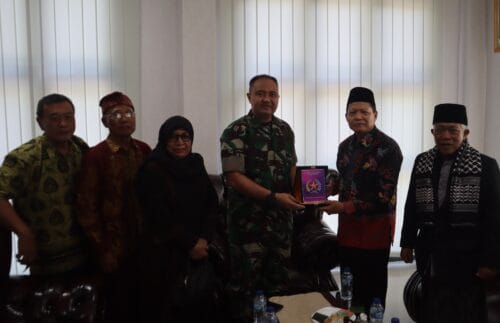 Dandim 0813 Sambut Kunjungan Silaturahmi FKUB Bojonegoro