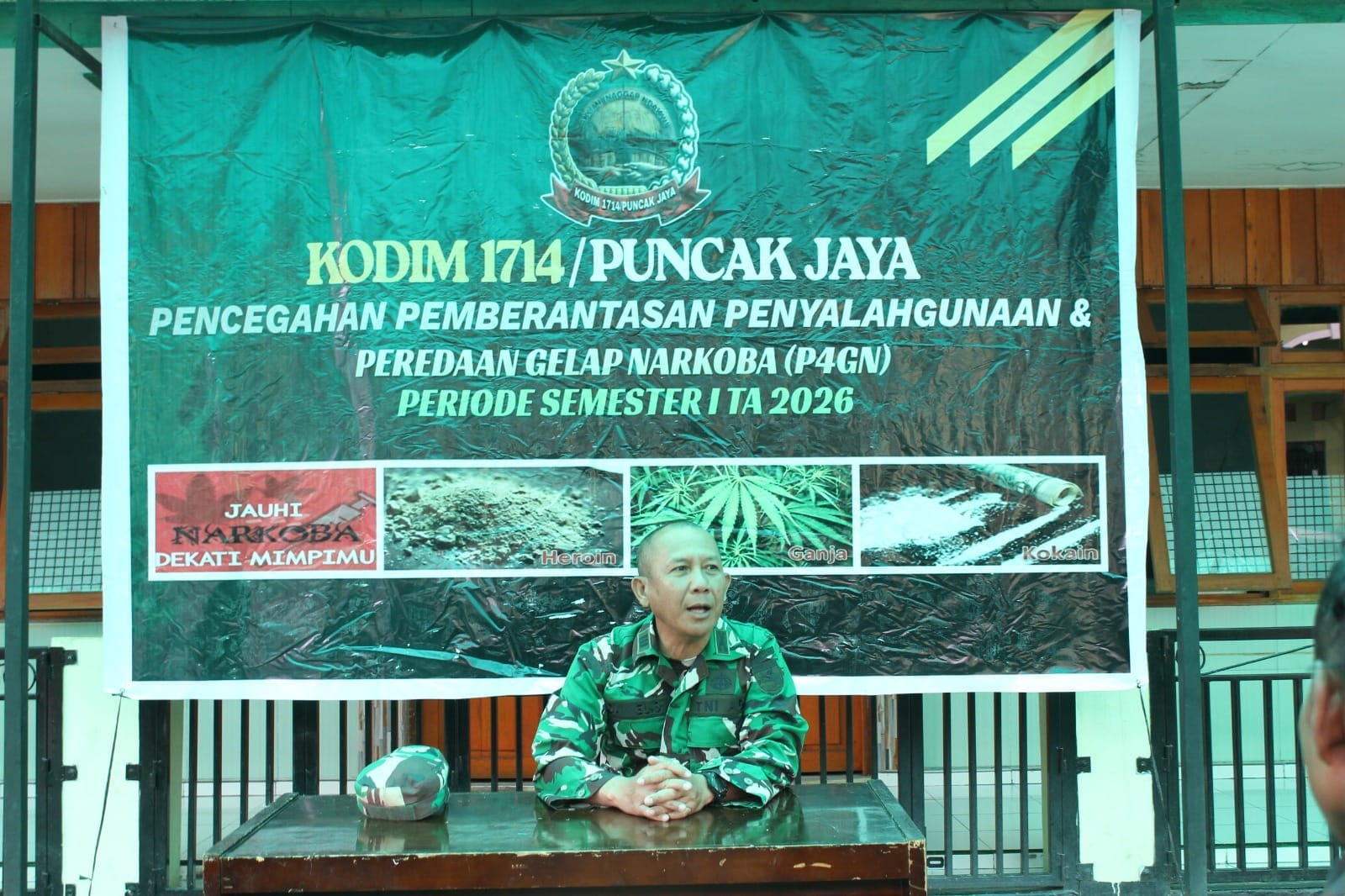 Kodim 1714/Puncak Jaya Gelar P4GN dan Tes Urin Personel Semester I TA 2026 Kodim 1714/Puncak Jaya Gelar P4GN dan Tes Urin Personel Semester I TA 2026