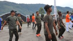 Kodim 1714/Puncak Jaya Bersama Pemda Laksanakan Jumat Sehat Yang Penuh Berkah