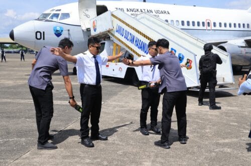 Sikatan Daya 2026, Lanud Sultan Hasanuddin Gelar Latihan Penanganan Pasca Force Down