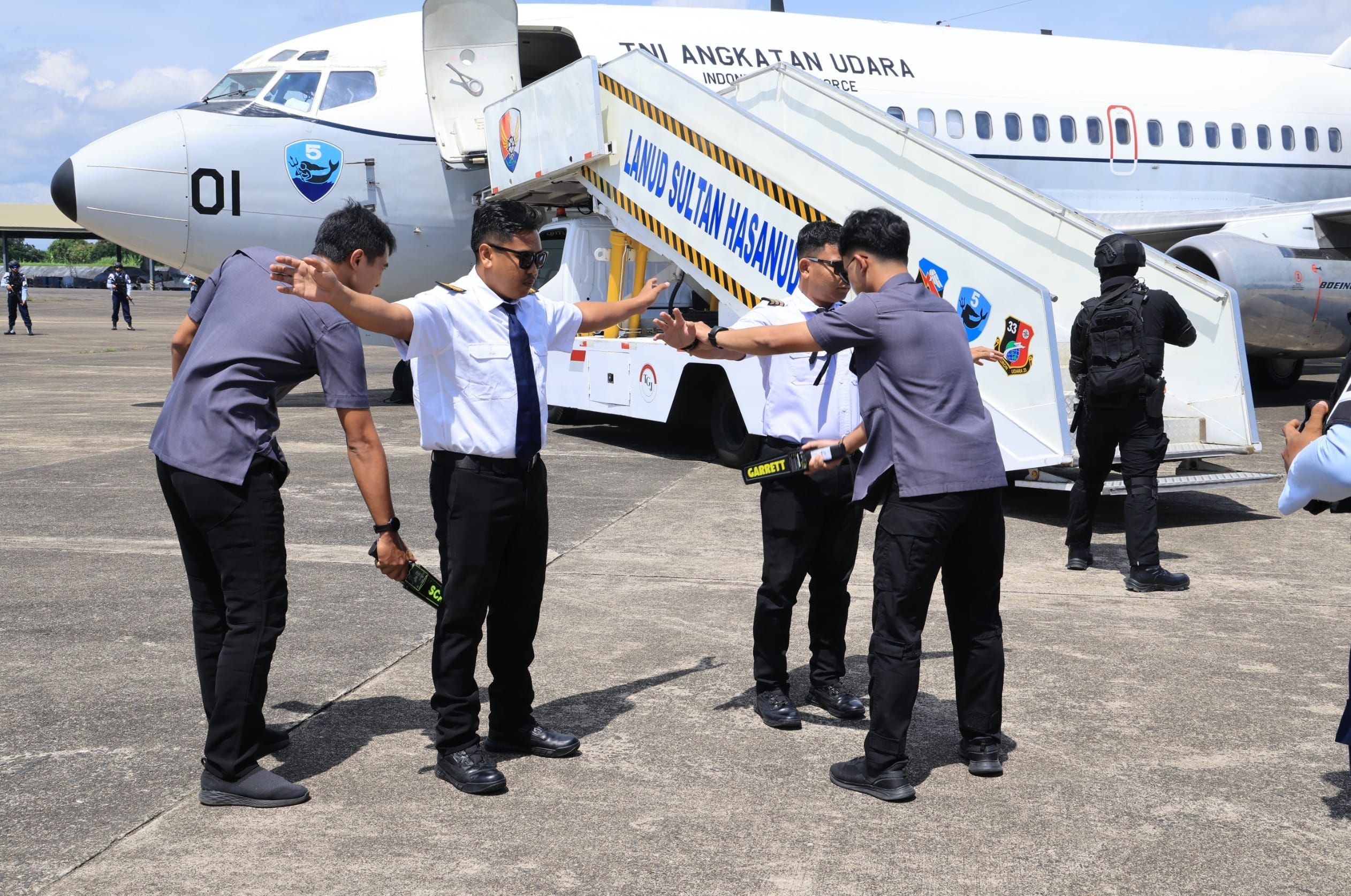 Sikatan Daya 2026, Lanud Sultan Hasanuddin Gelar Latihan Penanganan Pasca Force Down