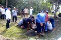 Tak Sekedar Kurban, Lanud Sjamsudin Noor Rajut Kebersamaan dan Kepedulian Semangat Berbagi Kepada Sesama di Hari Raya Idul Adha 1447 H/2026 M