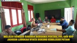 Melalui Komsos Babinsa Bersama Poktan, PPL dan BPP Jadikan Langkah Nyata Dukung Kemajuan Petani Melalui Komsos Babinsa Bersama Poktan, PPL dan BPP Jadikan Langkah Nyata Dukung Kemajuan Petani