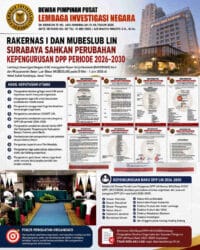 LIN Tetapkan Kepengurusan Baru, Susunan DPP 2026–2030 Resmi Disahkan