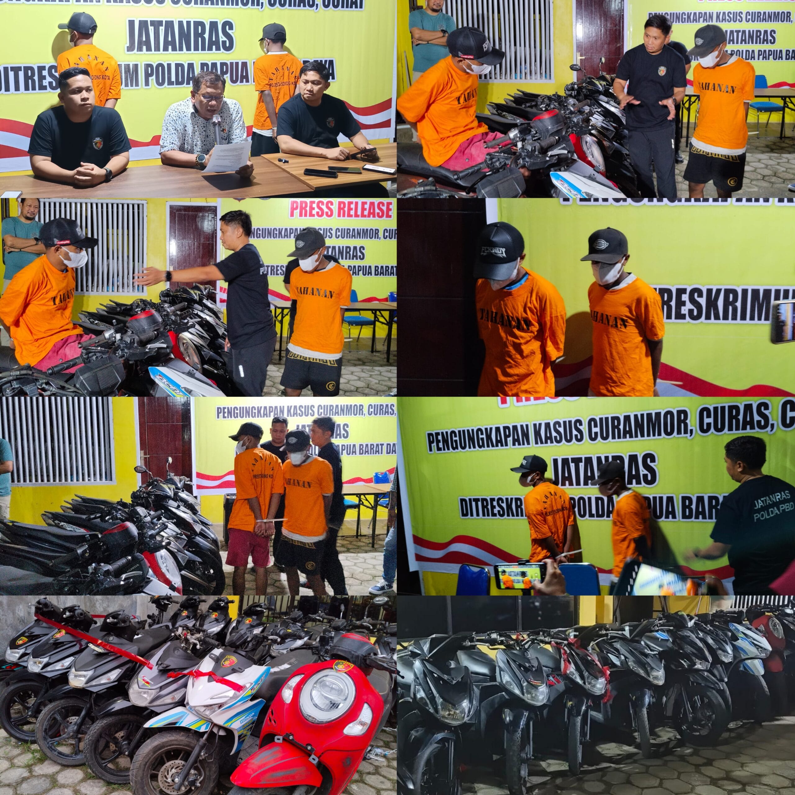 Dua Remaja Diduga Spesialis Curanmor di Sorong Diamankan, Polisi Ungkap 18 TKP Dua Remaja Diduga Spesialis Curanmor di Sorong Diamankan, Polisi Ungkap 18 TKP