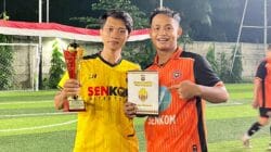 Perjalanan Gemilang Senkom FC Berbuah Trofi Kapolresta Cup I