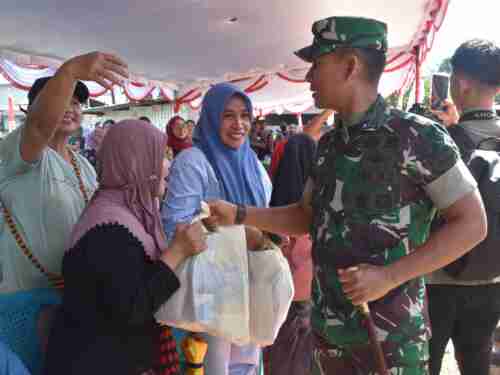 Pangdam XVII/Cenderawasih Pimpin Peletakan Batu Pertama Jembatan Garuda Merah Putih di Mimika