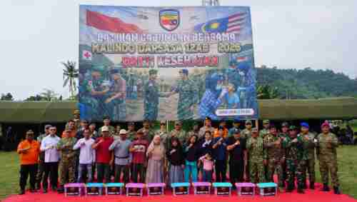 Latgabma Malindo Darsasa 12AB/2026 Resmi Ditutup, TNI-ATM Perkuat Kesiapsiagaan Dan Kerja Sama Kemanusiaan