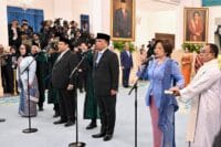 Panglima TNI Hadiri Pelantikan Kepala BGN serta Penasihat Khusus Presiden