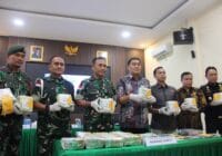 Satgas Pamtas Yonarhanud 1/PBC/1 Kostrad Kembali Ukir Prestasi, Gagalkan Penyelundupan 21,4 Kg Sabu dan Amankan WNA di Entikong