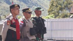 Kodim 1714/Puncak Jaya dan Polri Laksanakan Patroli Cipta Kondisi Kabupaten Puncak Jaya Dalam Kondisi Aman