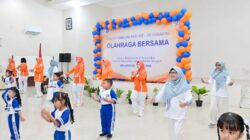 Merangkai Bahagia Dengan Anak-Anak TK Angkasa, Olahraga Bersama HUT Ke-38 Yasarini Penuh Keceriaan di Lanud Sjamsudin Noor