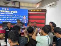Polresta Tuban Ringkus Komplotan Pencuri Beraksi di Lima Toko Modern