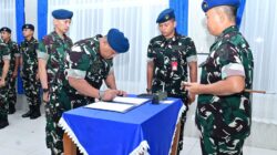 Komandan Lanud Sjamsudin Noor Pimpin Sertijab Kadispers, Tegaskan Pembinaan Personel sebagai Pilar Kekuatan Satuan