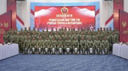 Panglima TNI Pimpin Pengesahan Doktrin “Perisai Trisula Nusantara”, Tegaskan Adaptasi TNI Hadapi Perang Modern