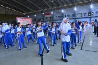 Olahraga Bersama Warnai Peringatan HUT Ke-38 Yasarini di Lanud Sultan Hasanuddin