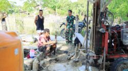 TMMD Ke-129 Bawa Harapan Baru, Sumur Bor Dibangun untuk Warga Bokimaake