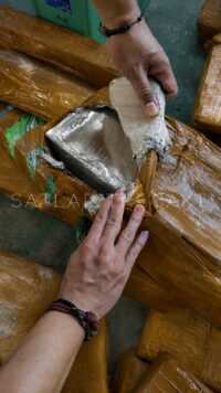 Satlap Tri Cakti Bersama Satgas Gabungan Gagalkan Perdagangan Bijih dan Balok Timah Ilegal di Pelabuhan Pelindo Belitung