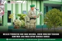 Melalui Peringatan Hari Anak Nasional, Kodim 0906/Kkr Tegaskan Komitmen Jaga Masa Depan Generasi Bangsa