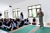 Dari Rasa Ingin Tahu Hingga Cita-Cita, Lanud Sjamsudin Noor Dekatkan Dunia TNI AU Dengan Siswa SRMP 20 Budi Luhur
