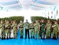 Wapang TNI Tinjau Kesiapan Yonif TP di Sumatera Utara