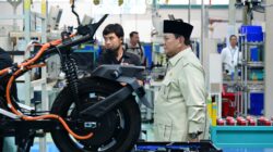 Panglima TNI Hadiri  Peluncurkan Motor Listrik Nasional oleh Presiden RI