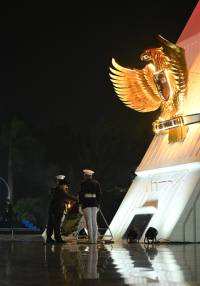 Jelang HUT ke-81 RI, Panglima TNI Ikuti Ziarah Nasional dan Renungan Suci