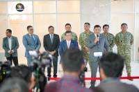 Wapang TNI Dampingi Menhan RI dalam Rapat Kerja Bersama Komisi I DPR RI