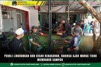 Peduli Lingkungan dan Cegah Kebakaran, Babinsa Ajak Warga Tidak Membakar Sampah