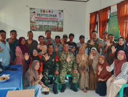 Tingkatkan Kesadaran Bahaya Karhutla, TNI Kembali Laksanakan Penyuluhan Pencegahan Karhutla di Kabupaten Sambas