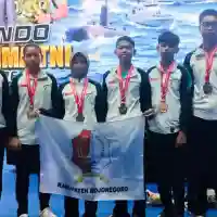 Menggelegar di Surabaya! Kontingen Kodim Bojonegoro Borong Medali di ‘Open Tournament Taekwondo’ Piala Panglima TNI 2026