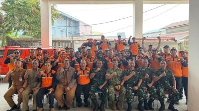 Tim Penyuluh Karhutla Sesko TNI Kunjungi BPBD Kota Samarinda