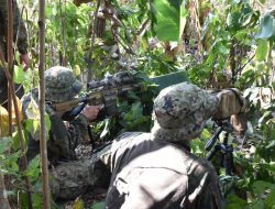 Pertajam Profesionalisme, Latgabma SGS 2026 Marfor-Lampung Gelar Latihan Menembak Malam Dan Scout Live Fire