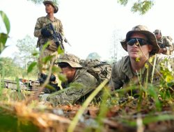Jungle FTX Asah Kemampuan Tempur Pasukan Multinasional di Medan Hutan