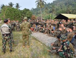 Marine Force Lampung Uji Kemampuan Tempur Jarak Dekat Serta Serangan Malam Di SGS 2026