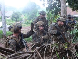 Kewaspadaan dan Komunikasi Terpadu Jadi Kunci Latihan Force on Force SGS MARFOR Lampung 2026