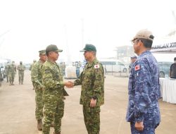 Panglima TNI Tinjau JS Kunisaki, Dukung Penanganan Karhutla di Kalimantan
