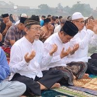 Satgas Kahurtla TNI Gelar Sholat Istisqo dan Sosialisasi di Melawi