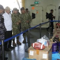Panglima TNI Bersama Menko Polkam Lepas Satgas Terpadu Port Visit 2026