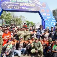 Panglima TNI Tinjau Bakti Sosial dan Open Tournament Off Road di Ciwidey Jawa Barat