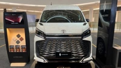 Lombardi Racik Ulang Toyota HiAce Premio Ultimate Jadi kian Mewah Luar Dalam