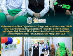 Gubernur Khofifah menyampaikan bahwa pasien yang dirawat di RSI Siti Hajar mengaku mengalami mual dan pusing