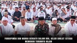 Forkopimda dan Warga Bersatu dalam Doa, Gelar Sholat Istisqa Memohon Turunnya Hujan