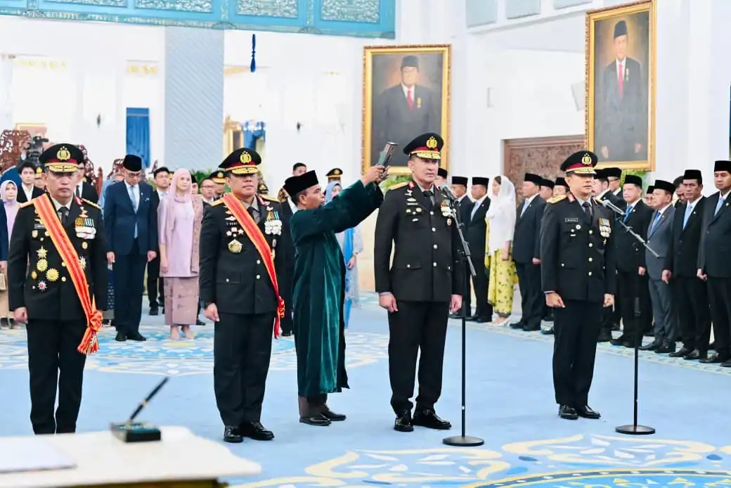 Pelantikan Kapolri dan Wakapolri Digelar di Istana Negara, Panglima TNI Hadir