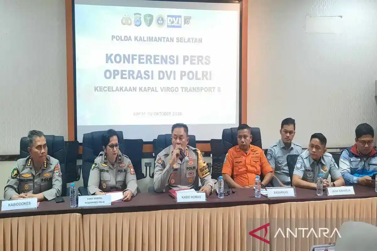 DVI Polda Kalsel Identifikasi 12 Korban Kapal Virgo Transport 8 – https://kupasberita.net – lensapers.com