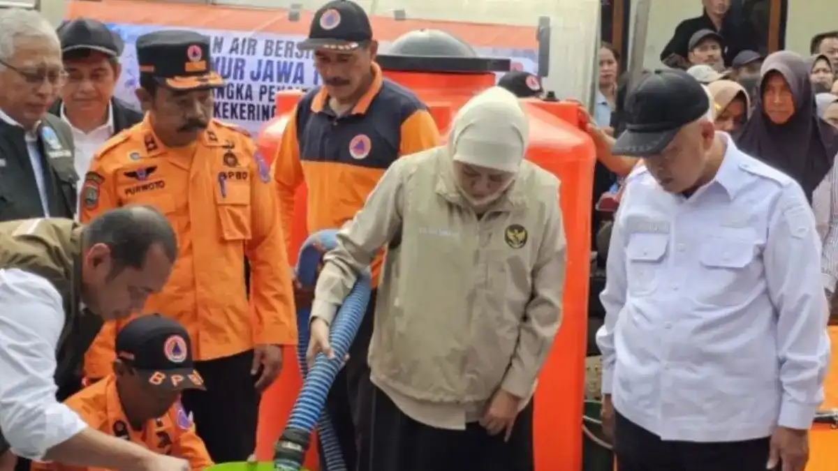 Kekeringan Meluas, 25 Daerah di Jawa Timur Minta Bantuan Air Bersih